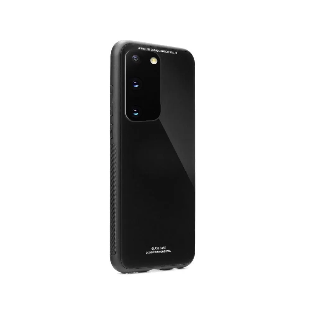 Glass Case Samsung Galaxy S20 Μαύρο