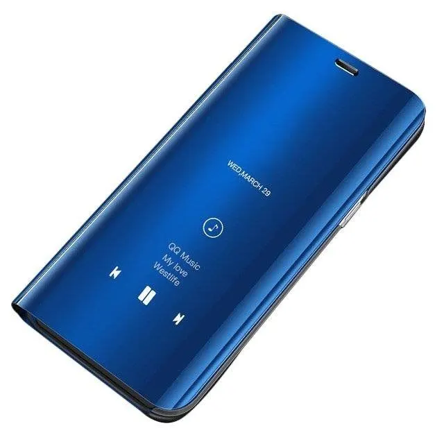 Clear View Cover Xiaomi Mi 10 Lite Μπλέ