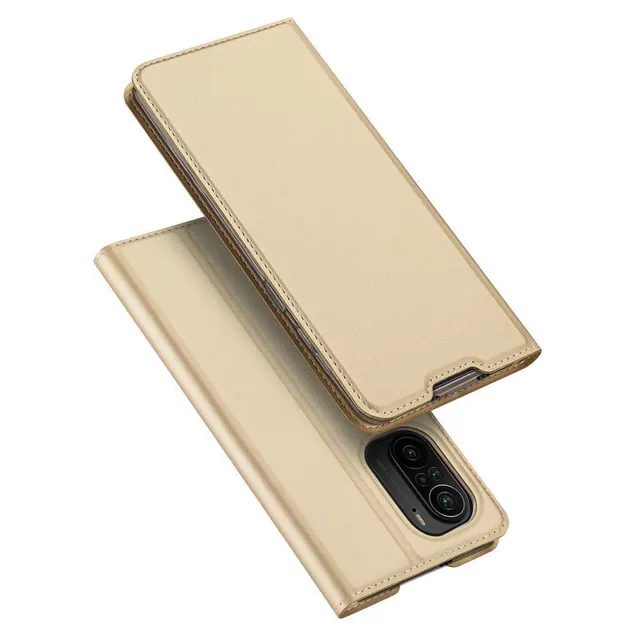 DUX DUCIS Skin Pro Book Xiaomi Poco F3 / Mi 11i Χρυσό