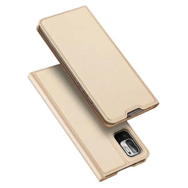 DUX DUCIS Skin Pro Book Xiaomi Redmi Note 10 5G / Poco M3 Pro 5G Χρυσό