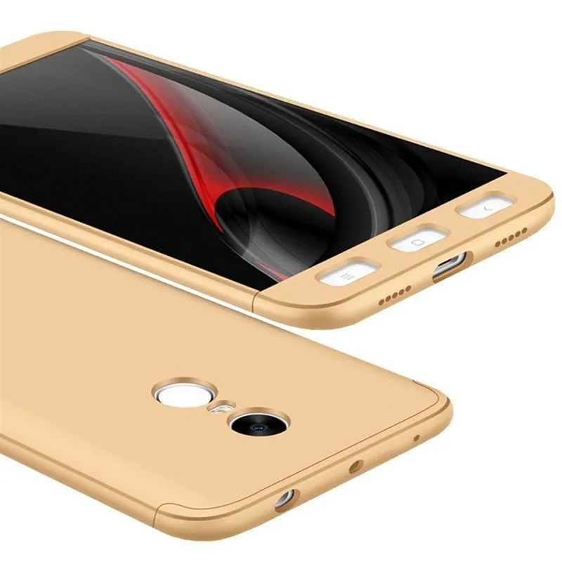 GKK 360 Full Body Protection Xiaomi Redmi Note 4 (MediaTek) Χρυσό