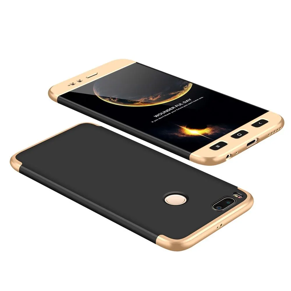 GKK 360 Full Body Protection Xiaomi Mi 5X/A1 Μαύρο/Χρυσό