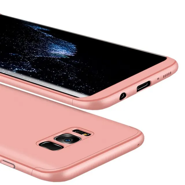 GKK 360 Full Body Protection Samsung Galaxy S8 Ροζ Χρυσό