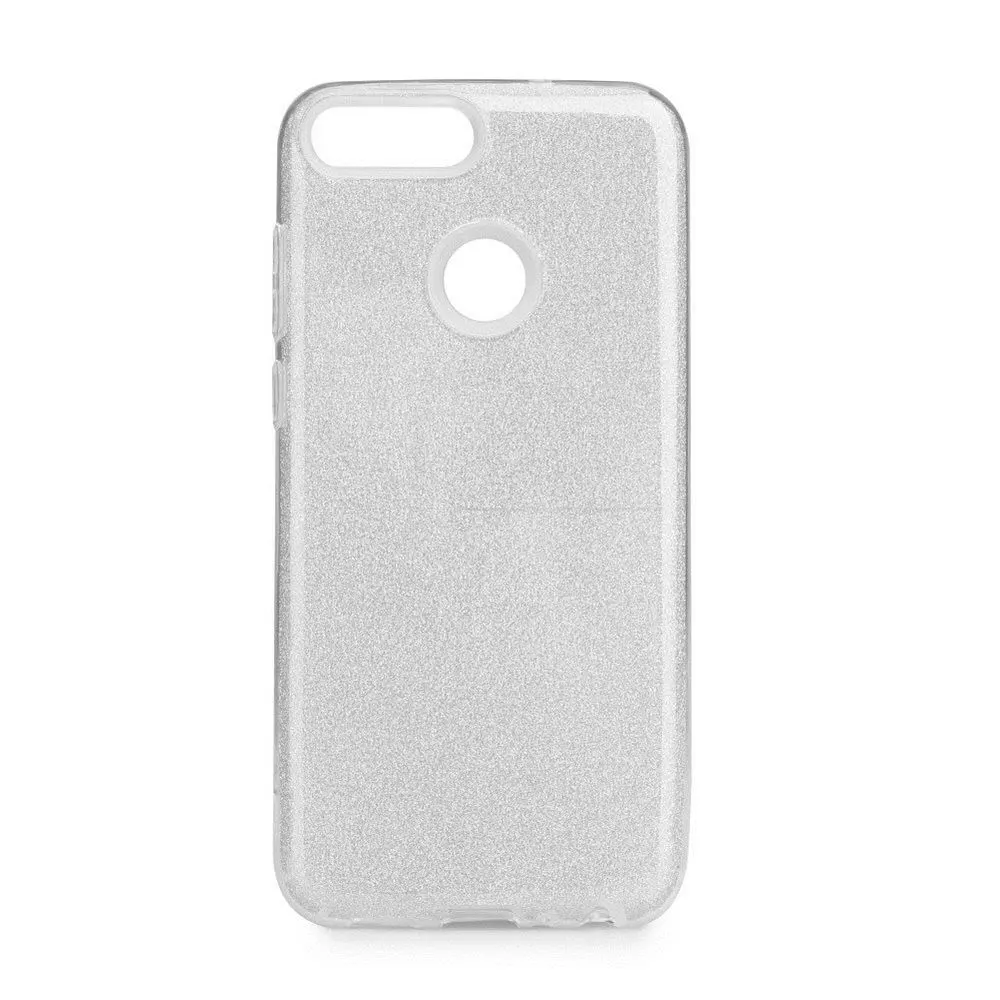 Shining TPU Huawei P Smart Ασημί
