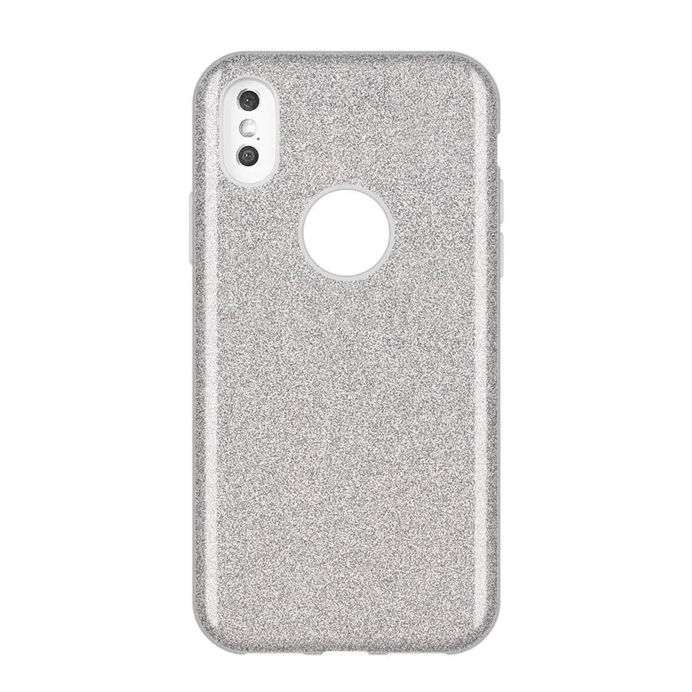 Shining TPU Huawei Y7 2019 Ασημί