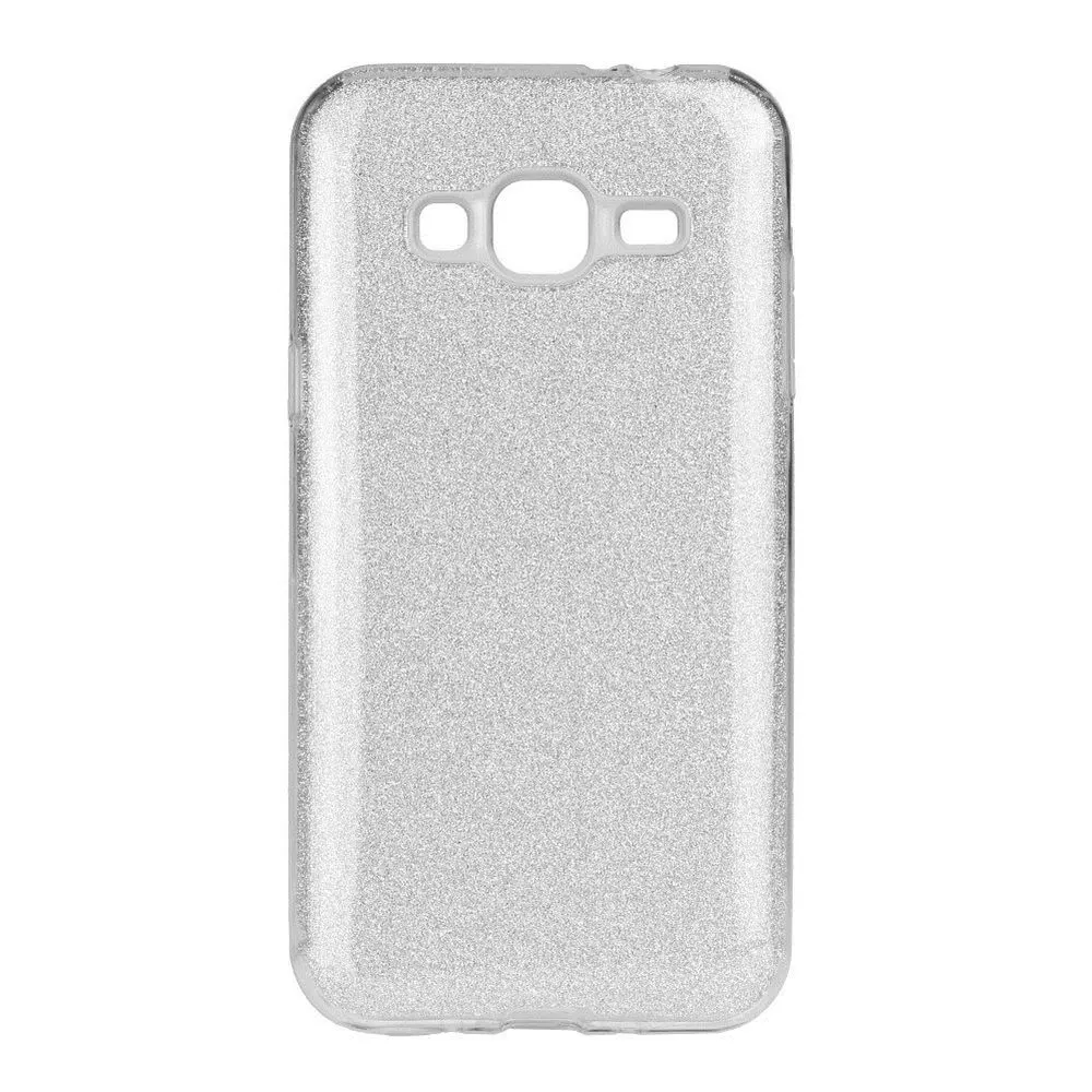 Θήκη Shining TPU Samsung Galaxy J5 Ασημί