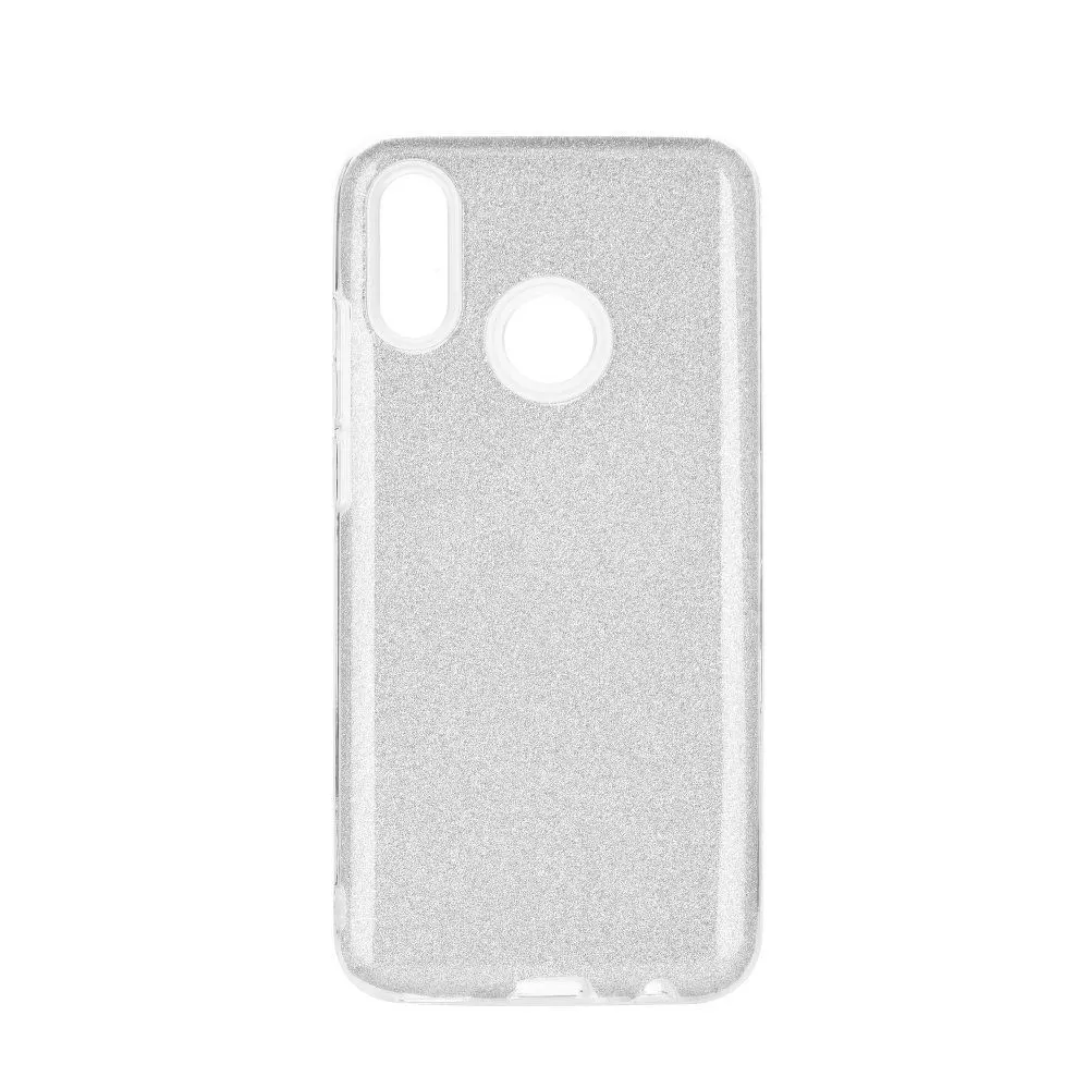 Θήκη Shining TPU Samsung Galaxy A20s Ασημί