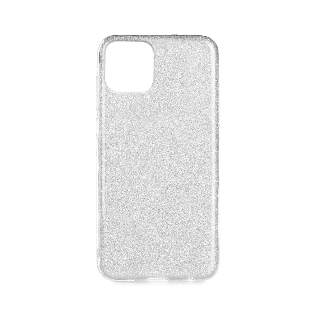 Θήκη Shining TPU Apple iPhone 12 Pro Max Ασημί