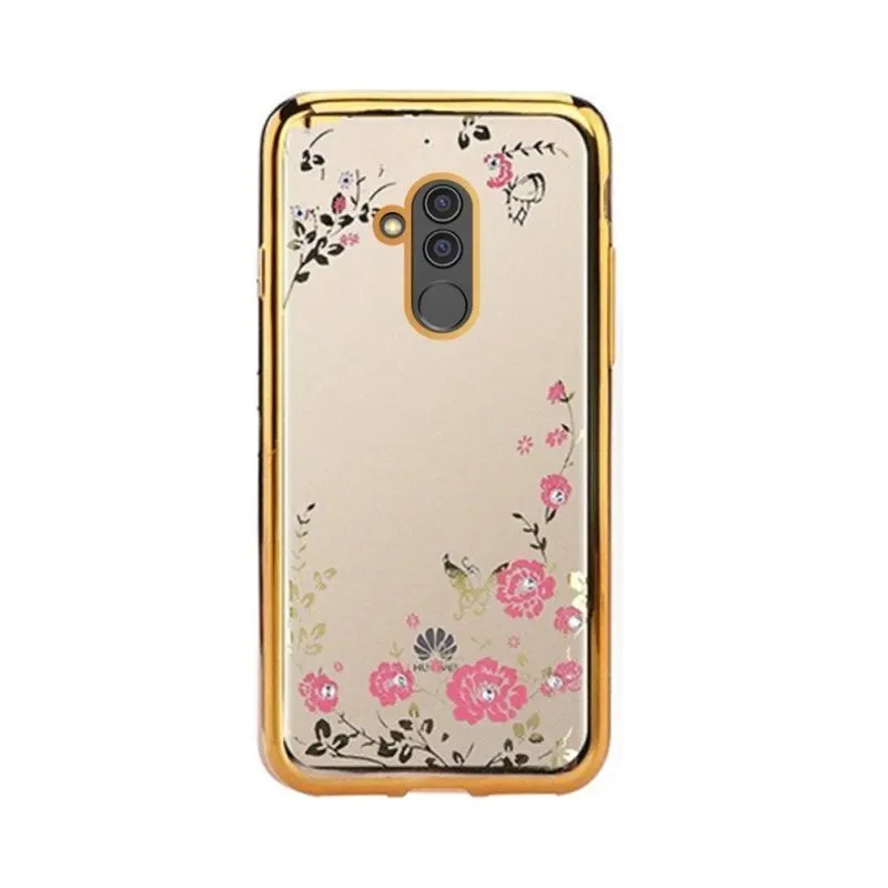 Diamond Case Huawei Mate 20 Lite Χρυσό