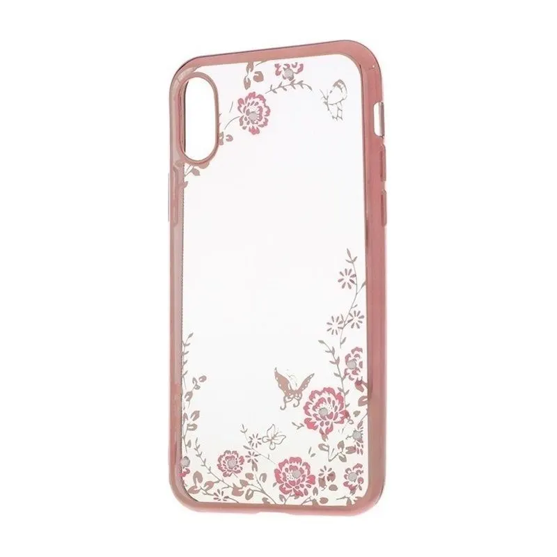 Diamond Case Apple iPhone XS MAX Ροζ Χρυσό