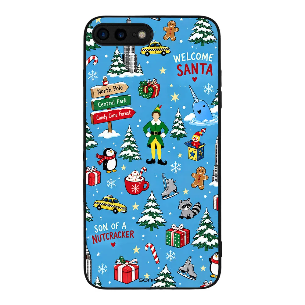 Θήκη Sonique It's Christmas Time Series για Apple iPhone 7 Plus / iPhone 8 Plus Elf