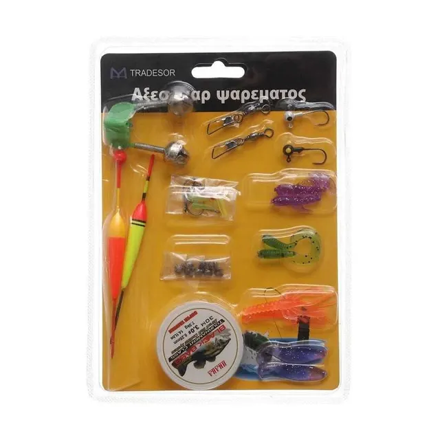 Σετ με αξεσουάρ αλιείας - 34pcs - 830205