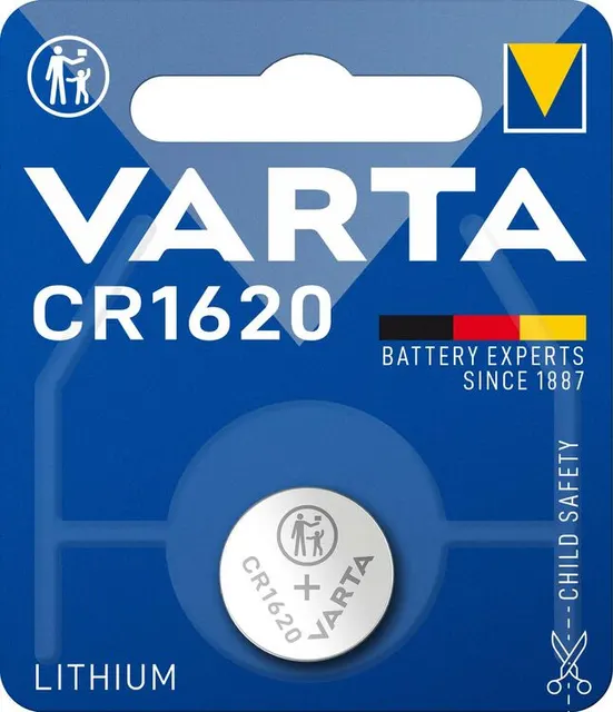 Μπαταρία Λιθίου 3V Varta CR1620 1τμχ