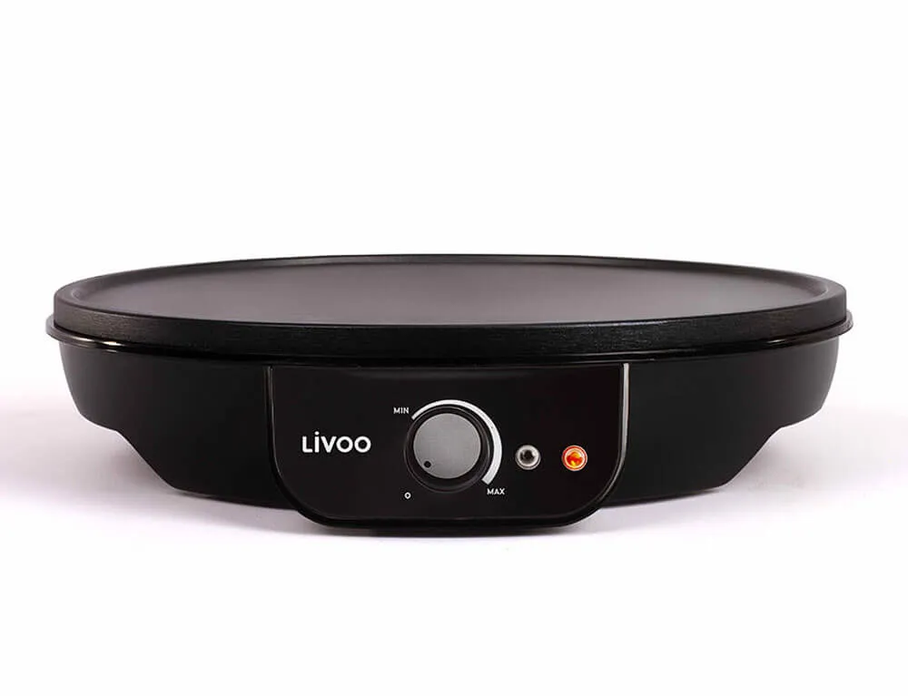 ΒΑΦΛΙΈΡΕΣ- ΚΡΕΠΙΈΡΕΣ ΚΡΕΠΙΕΡΑ LIVOO BK 1000W DOP196