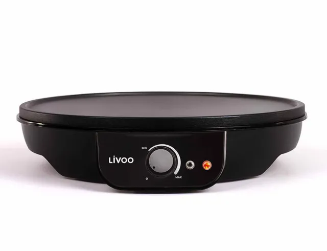 ΒΑΦΛΙΈΡΕΣ- ΚΡΕΠΙΈΡΕΣ ΚΡΕΠΙΕΡΑ LIVOO BK 1000W DOP196