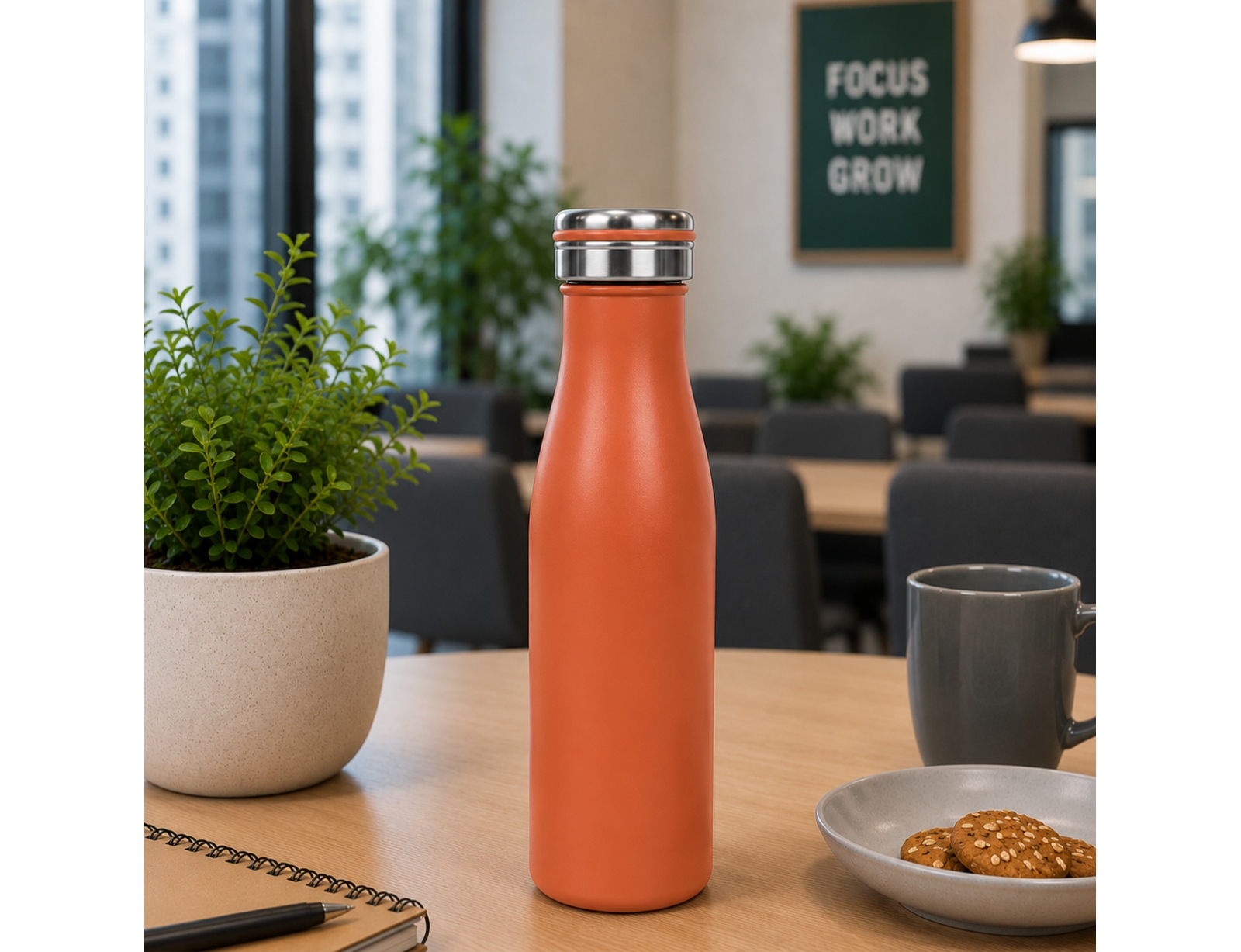 Θερμός Livoo - 450ml - Τερακότα
