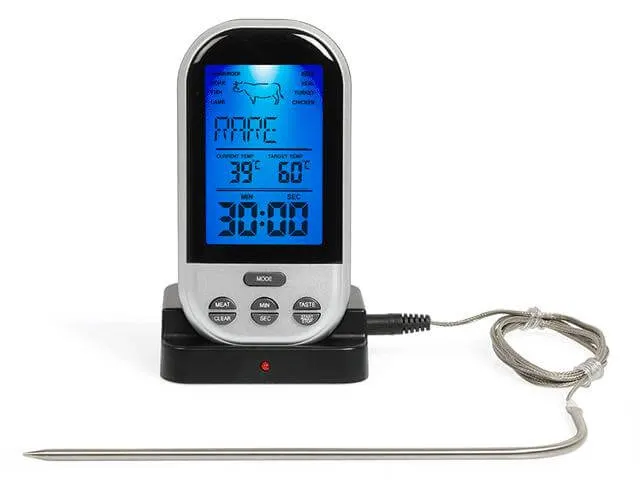 ΘΕΡΜΌΜΕΤΡΑ BBQ ΘΕΡΜΟΜΕΤΡΟ BARBECUE LIVOO LCD GS68