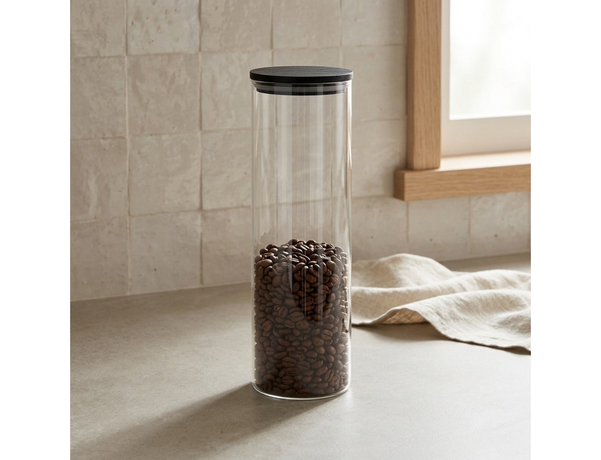Γυάλινο Δοχείο Εxcellent Houseware - 1.32L