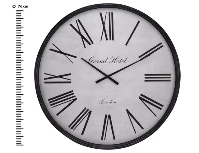 ΡΟΛΌΓΙΑ ΕΣΩΤΕΡΙΚΟΎ ΧΏΡΟΥ WALL CLOCK PP BLACK KL5000240