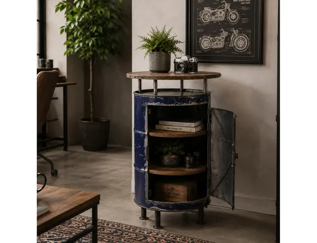 ΜΕΤΑΛΛΙΚΟ ΦΩΤΙΣΤΙΚΟ ΕΣΩΤΕΡΙΚΟΥ ΧΩΡΟΥ EXTREME DESIGN LE BARREL ΜΕΤΑΛΛΙΚΟ ΑΤΟΜΙΚΟ 84183