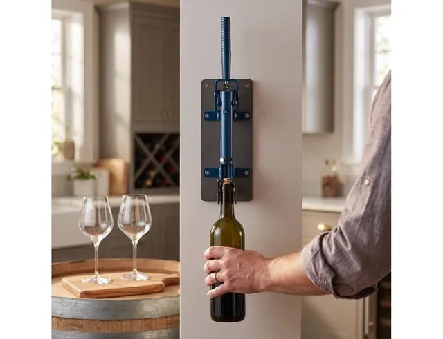 ΣΤΑΘΕΡΆ ΑΝΟΙΧΤΉΡΙΑ ΤΟΊΧΟΥ / ΠΆΓΚΟΥ WALL-MOUNTED CORKSCREW BOJ 110 LUX HABANA BLUE DGY