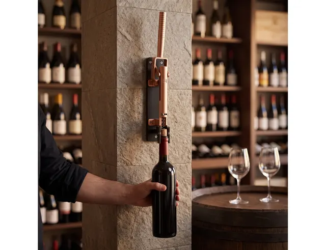 ΣΤΑΘΕΡΆ ΑΝΟΙΧΤΉΡΙΑ ΤΟΊΧΟΥ / ΠΆΓΚΟΥ WALL-MOUNTED CORKSCREW BOJ 110 LUX OCHRE BROWN DGY