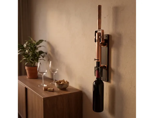 ΣΤΑΘΕΡΆ ΑΝΟΙΧΤΉΡΙΑ ΤΟΊΧΟΥ / ΠΆΓΚΟΥ WALL-MOUNTED CORKSCREW BOJ 110 OLD-COPPERED ASH/WD