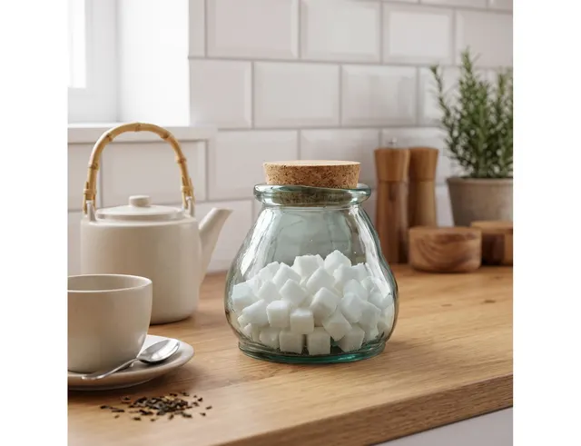 Δοχείο με πώμα Glass Drops Sac - 800ml