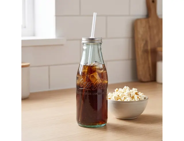 ΠΟΤΉΡΙΑ ΜΠΟΥΚΑΛΙ GLASS DROPS COCA COLA ME ΠΩΜΑ 550CC 28CM
