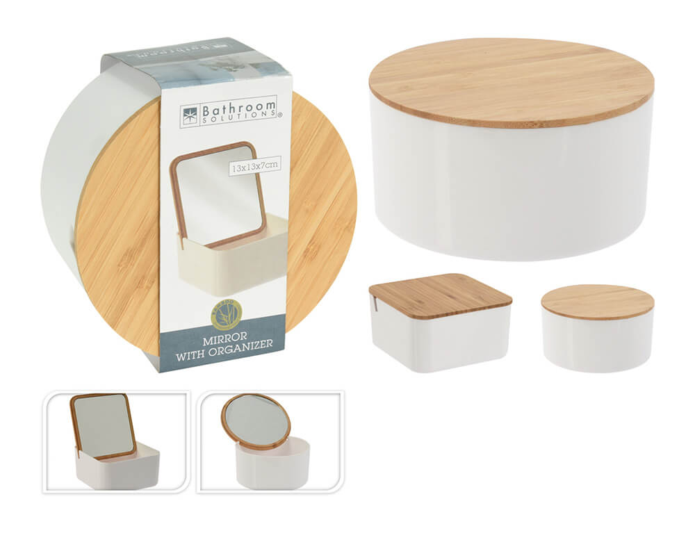 Καθρέφτης με organizer Excellent Houseware - 2 σχέδια