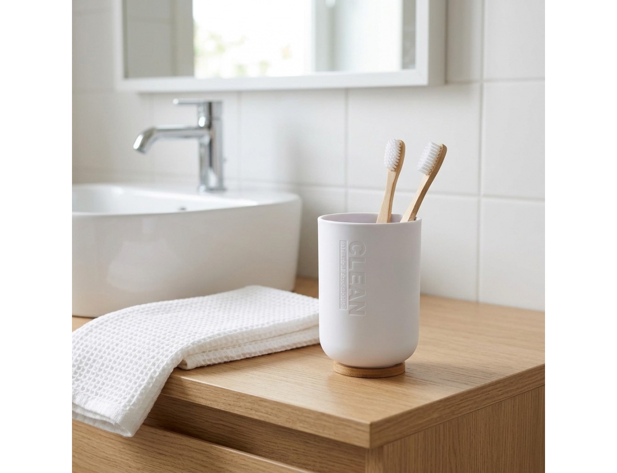 Κούπα μπάνιου Bathroom Solutions 7x11cm - Λευκό