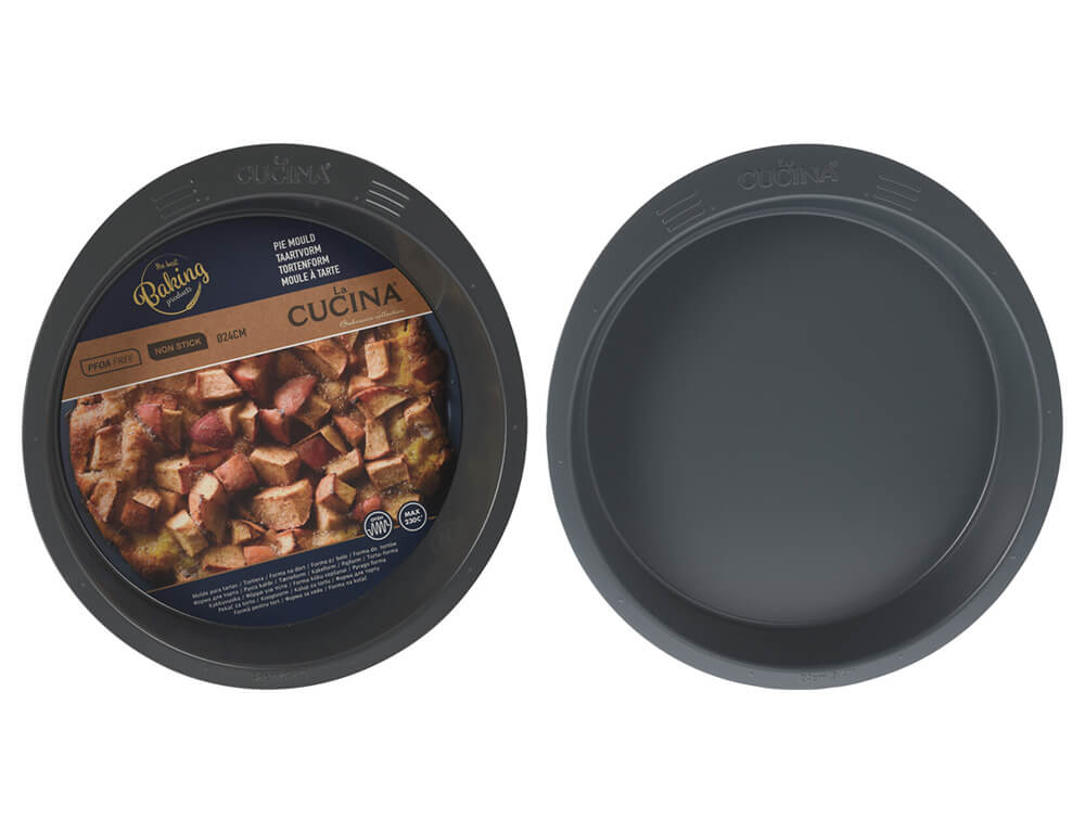 ΦΌΡΜΑ ΓΙΑ ΚΕΙΚ BAKING PAN LA CUCINA ROUND 240X240MM 309400120