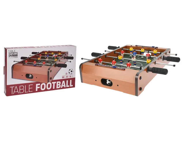 ΜΠΙΛΙΆΡΔΑ, ΠΟΔΟΣΦΑΙΡΆΚΙΑ & MORE... TABLE FOOTBALL GAME WOOD 491720070