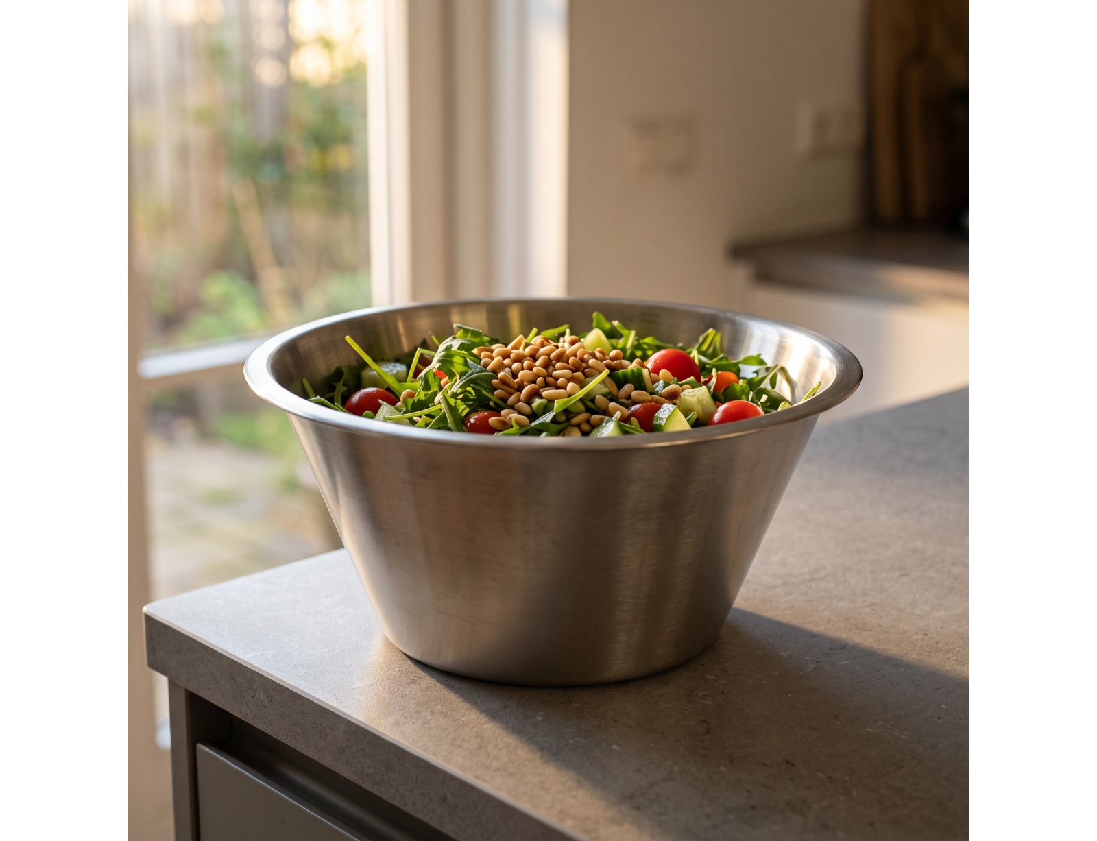 ΜΠΟΛ ΑΝΆΜΙΞΗΣ BOWL STAINLESS STEEL 220X100MM A32000320