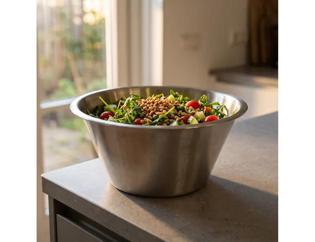 ΜΠΟΛ ΑΝΆΜΙΞΗΣ BOWL STAINLESS STEEL 220X100MM A32000320