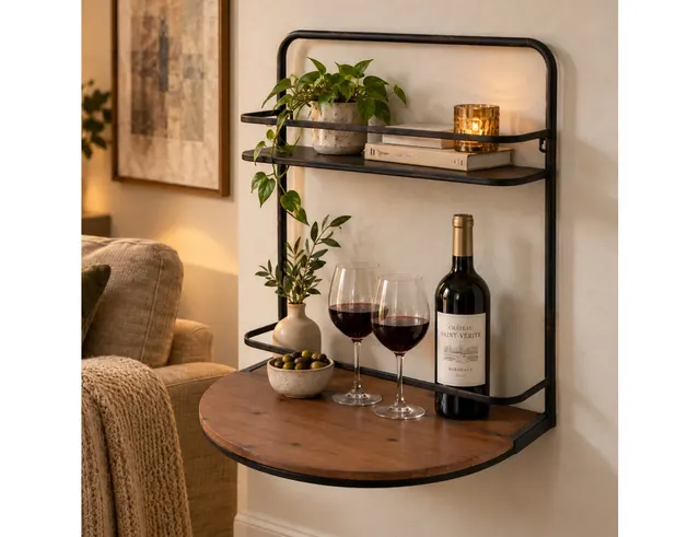 ΑΞΕΣΟΥΆΡ ΚΡΑΣΙΟΎ WINE BAR 56X42X62CM BT1000220