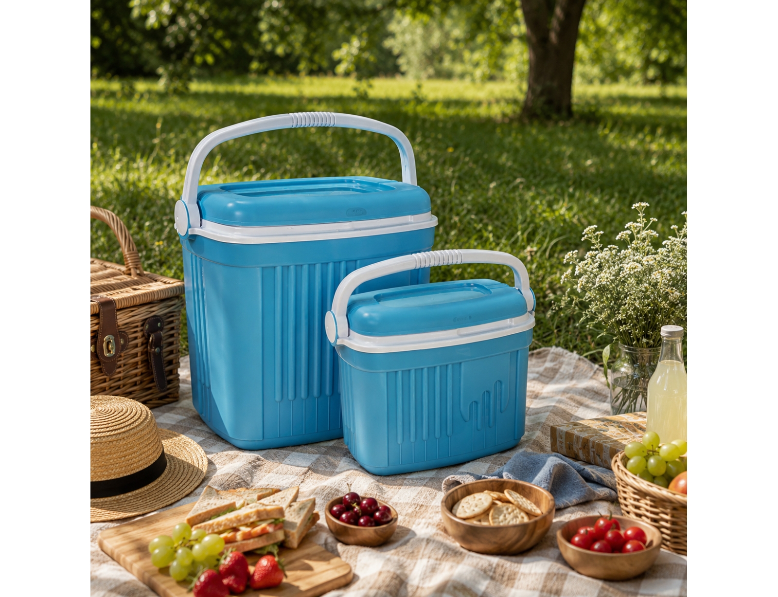 ΦΟΡΗΤΆ ΨΥΓΕΊΑ - ΠΑΓΟΚΎΣΤΕΣ COOLERBOX SET 2PCS 8 AND 32LTR Y19210260