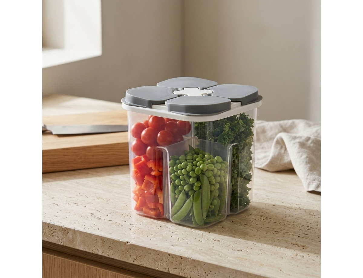 Δοχείο Αποθήκευσης Τροφίμων Excellent Houseware - 1.8L