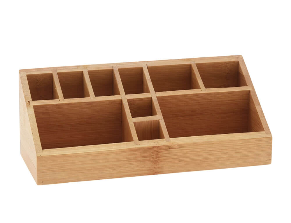 ORGANIZERS & ΘΉΚΕΣ ΤΑΚΤΟΠΟΊΗΣΗΣ MAKE UP ORGANISER BAMBOO (F1) 784610310