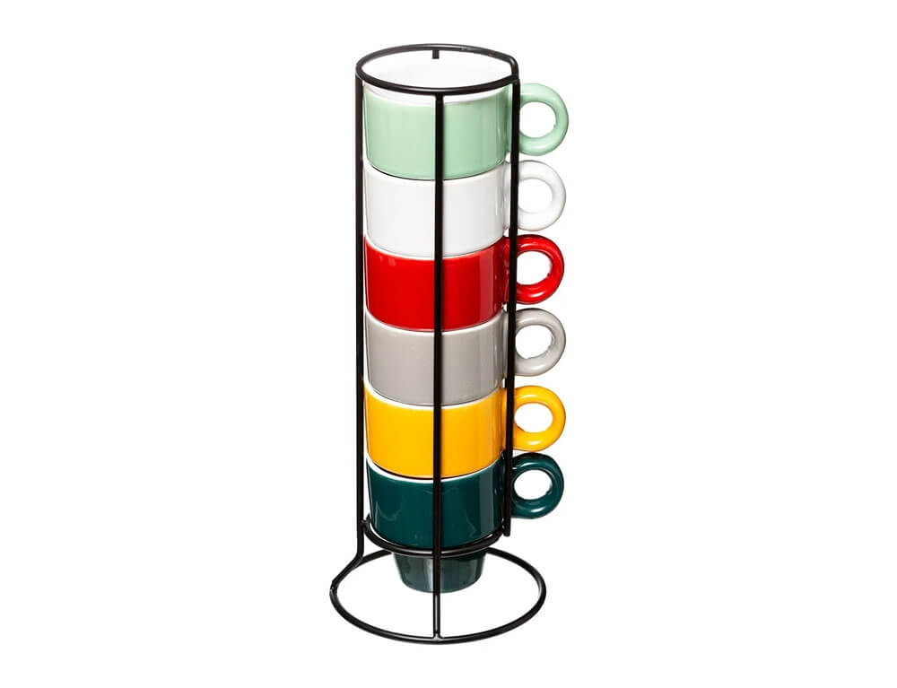 ΚΟΎΠΕΣ RACK 6 CUPS S COLORAMA 5CL 738719022A
