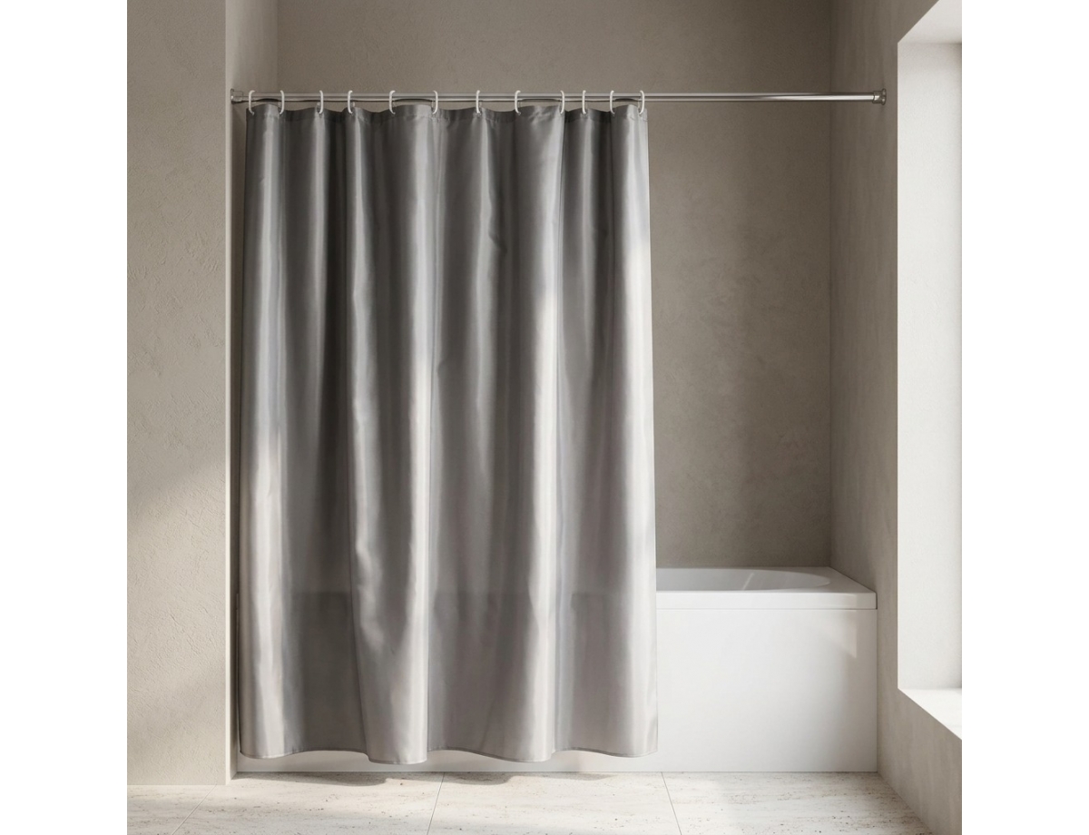 Κουρτίνα Μπάνιου 5five - 180x200cm - Γκρι
