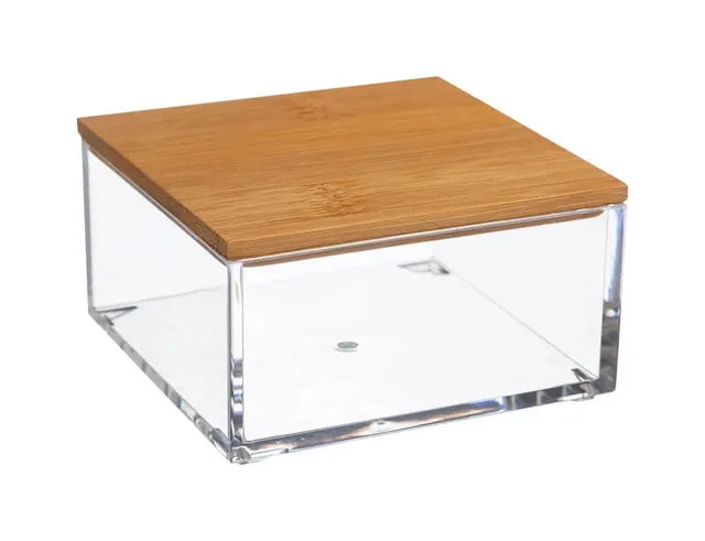 Δοχείο οργάνωσης 5five Selena bamboo - 9.6x9.6x5.35cm
