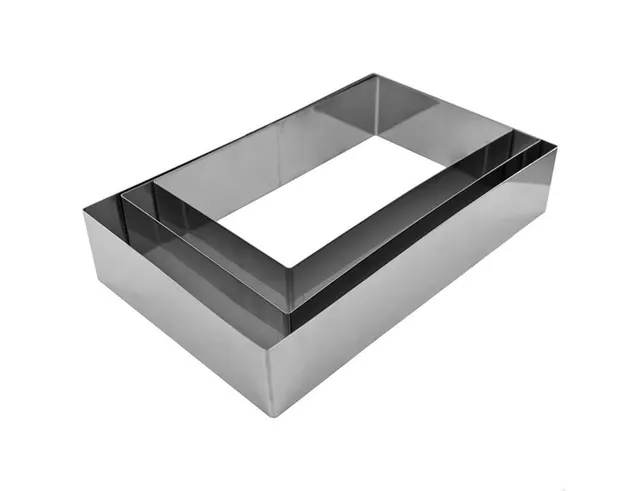 ΤΣΈΡΚΙΑ ΨΗΣΊΜΑΤΟΣ CADRE PATISSIER RECTANGLE 3 TAILLES M12 KP5349