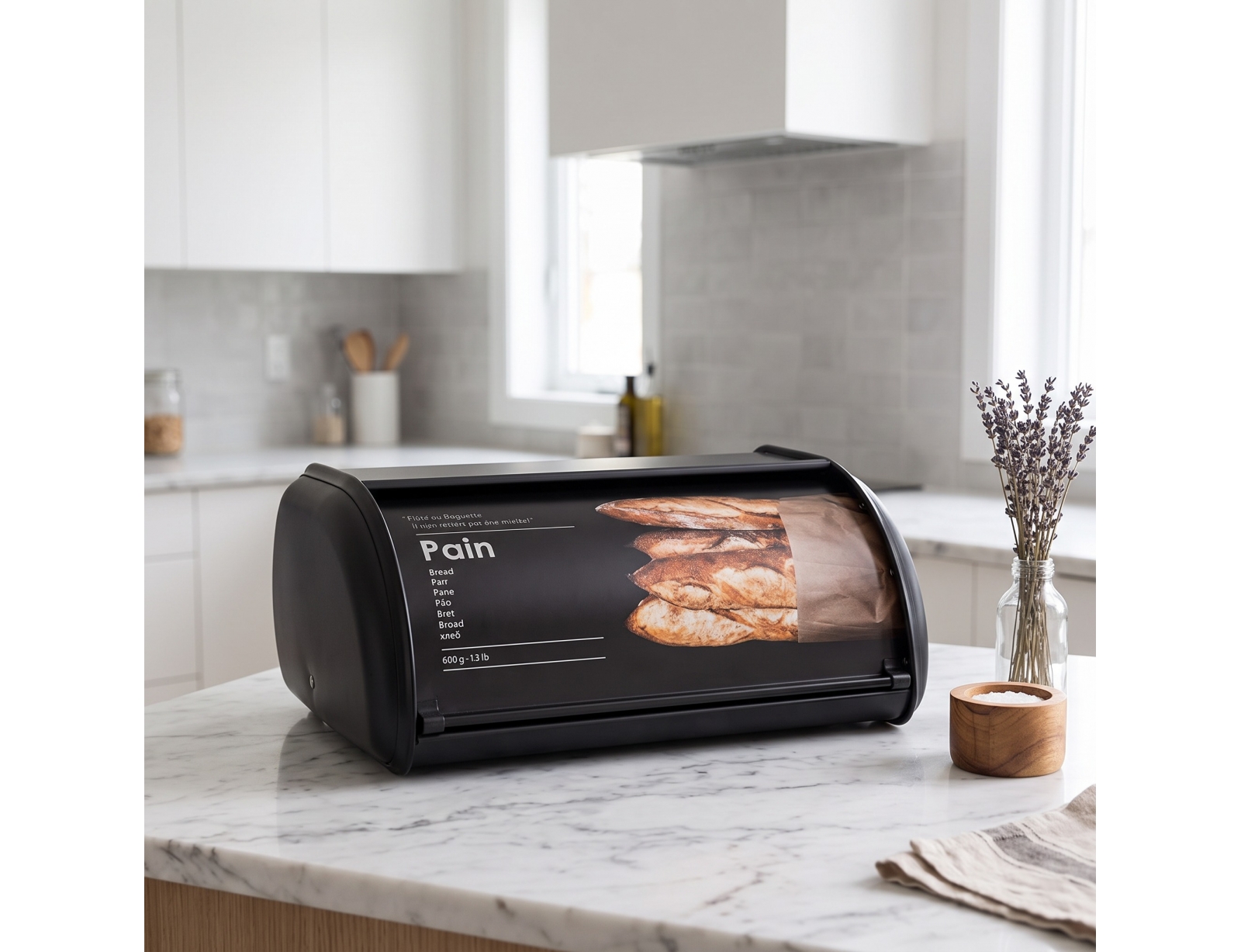 ΨΩΜΙΈΡΕΣ BREAD BOX BLACK ED BR2 FIVE 136319