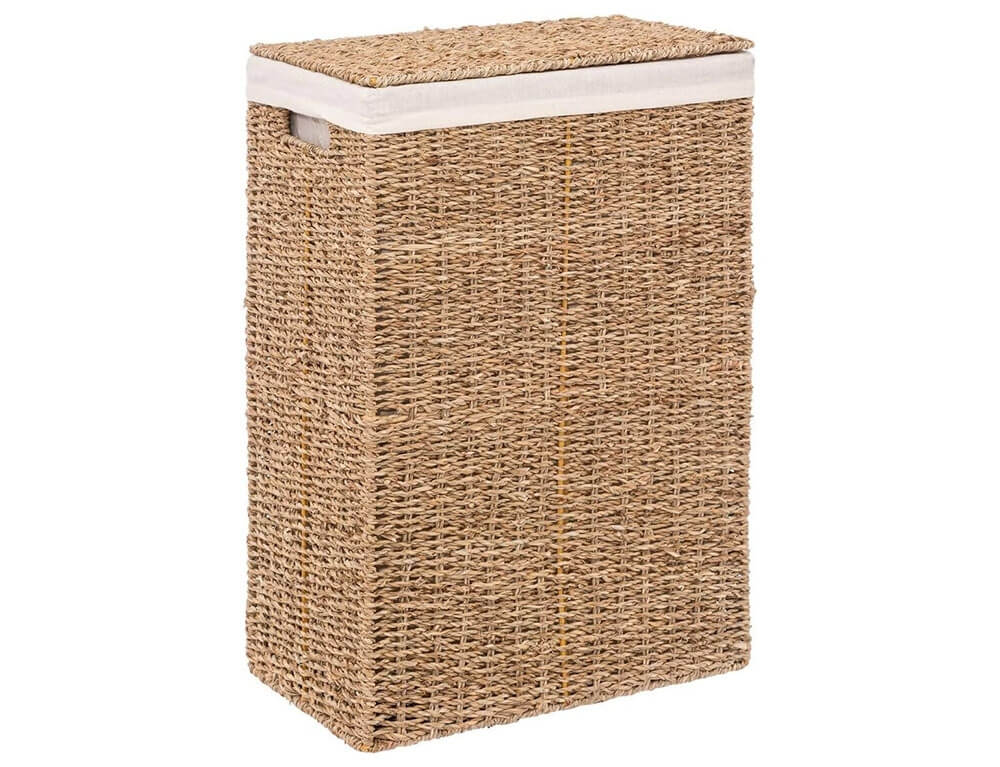 Καλάθι απλύτων 5five ψάθινο - 40L