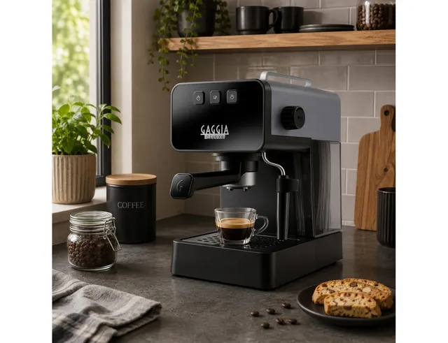 ΚΑΦΕΤΙΈΡΕΣ ΕΣΠΡΕΣΣΙΕΡΑ GAGGIA ESPRESSO DE LUXE GREY EG2111/64