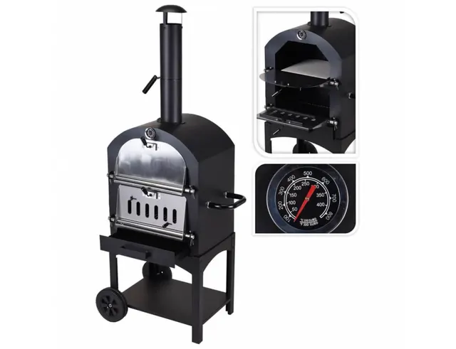 ΨΗΣΤΑΡΙΈΣ ΚΆΡΒΟΥΝΟΥ BBQ PIZZA OVEN 680X480XH1560MM X85300070