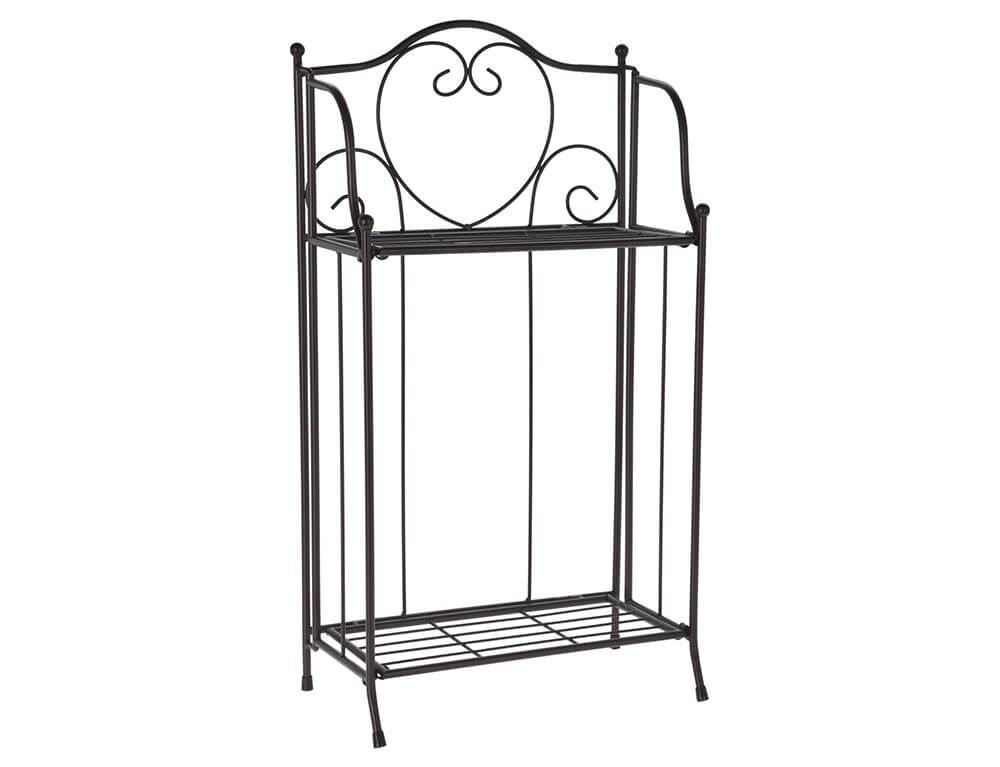 ΔΙΑΚΟΣΜΗΤΙΚΆ ΚΉΠΟΥ & ΒΕΡΆΝΤΑΣ FLOWER RACK FOLDABLE BLACK 138000260
