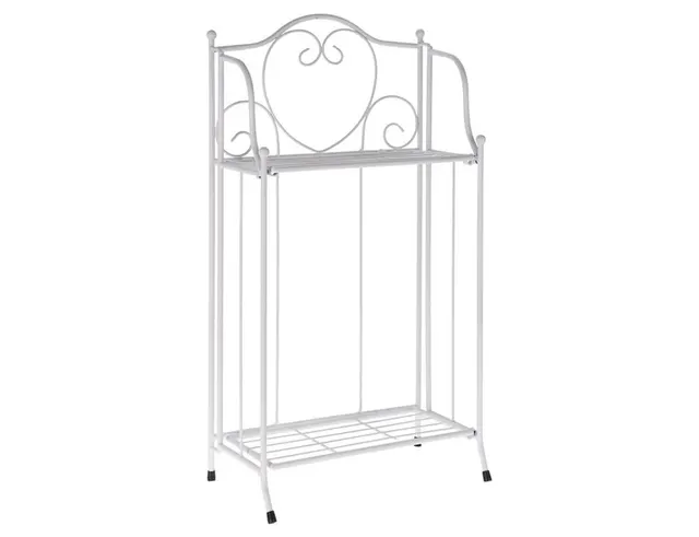 ΔΙΑΚΟΣΜΗΤΙΚΆ ΚΉΠΟΥ & ΒΕΡΆΝΤΑΣ FLOWER RACK FOLDABLE WHITE 138000270