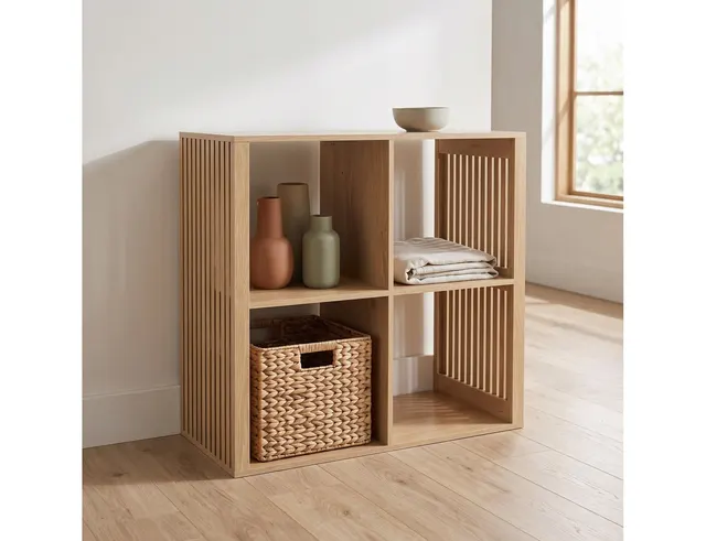 ΡΑΦΙΈΡΕΣ & ΑΠΟΘΗΚΕΥΤΙΚΆ ΚΟΥΤΙΆ RANGEMENT MODULABLE 4 CASES KLAUS M1 HD0241FS